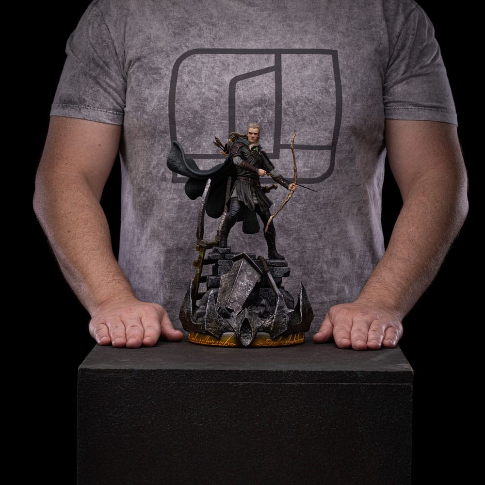 Lord of the Rings - Art Scale 1:10 Soška "Legolas Unleashed" [Iron Studios]