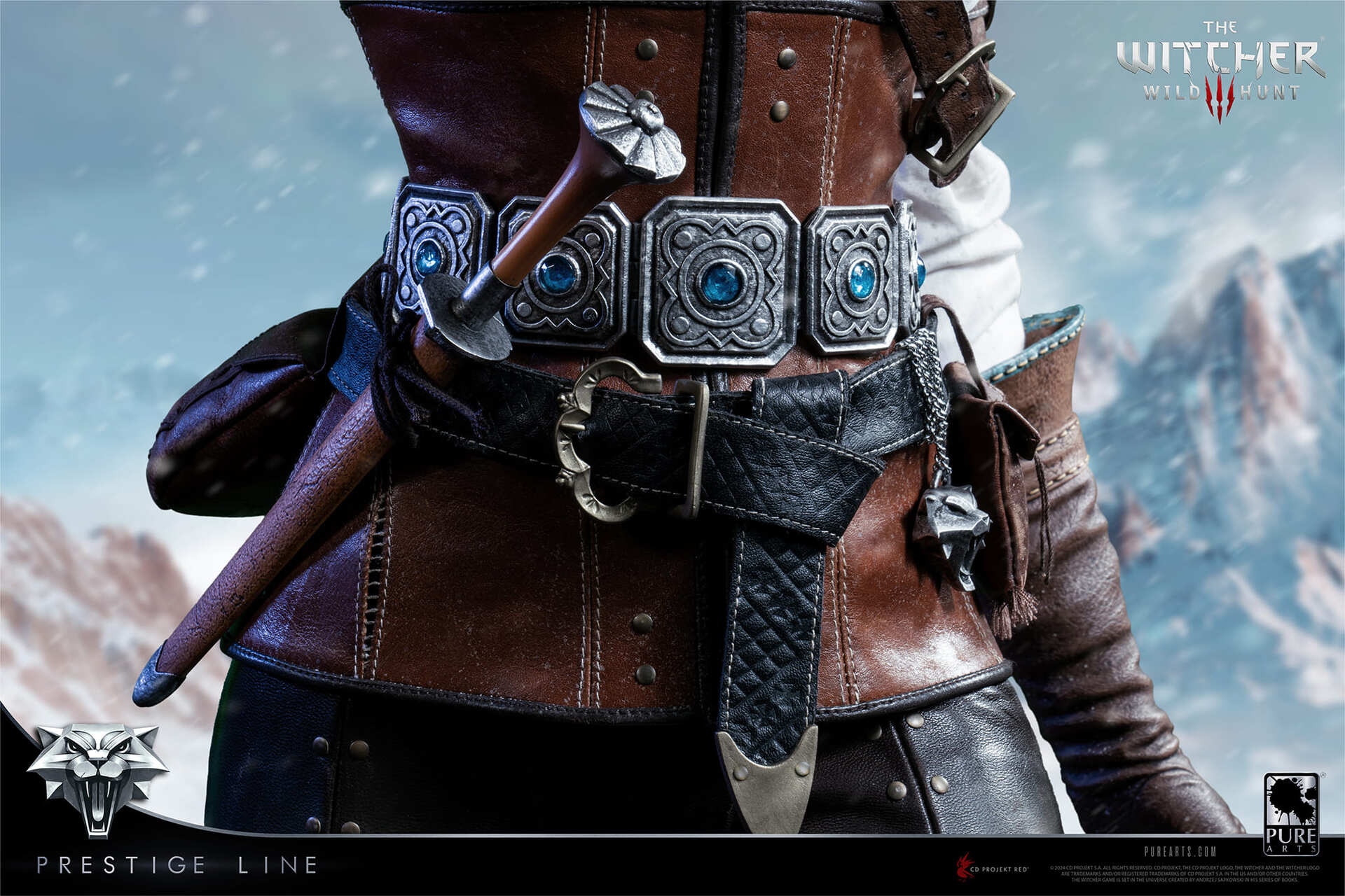 Zaklínač 3: Wild Hunt - Ciri of Cintra 1:2 Scale Statue [Pure Arts]