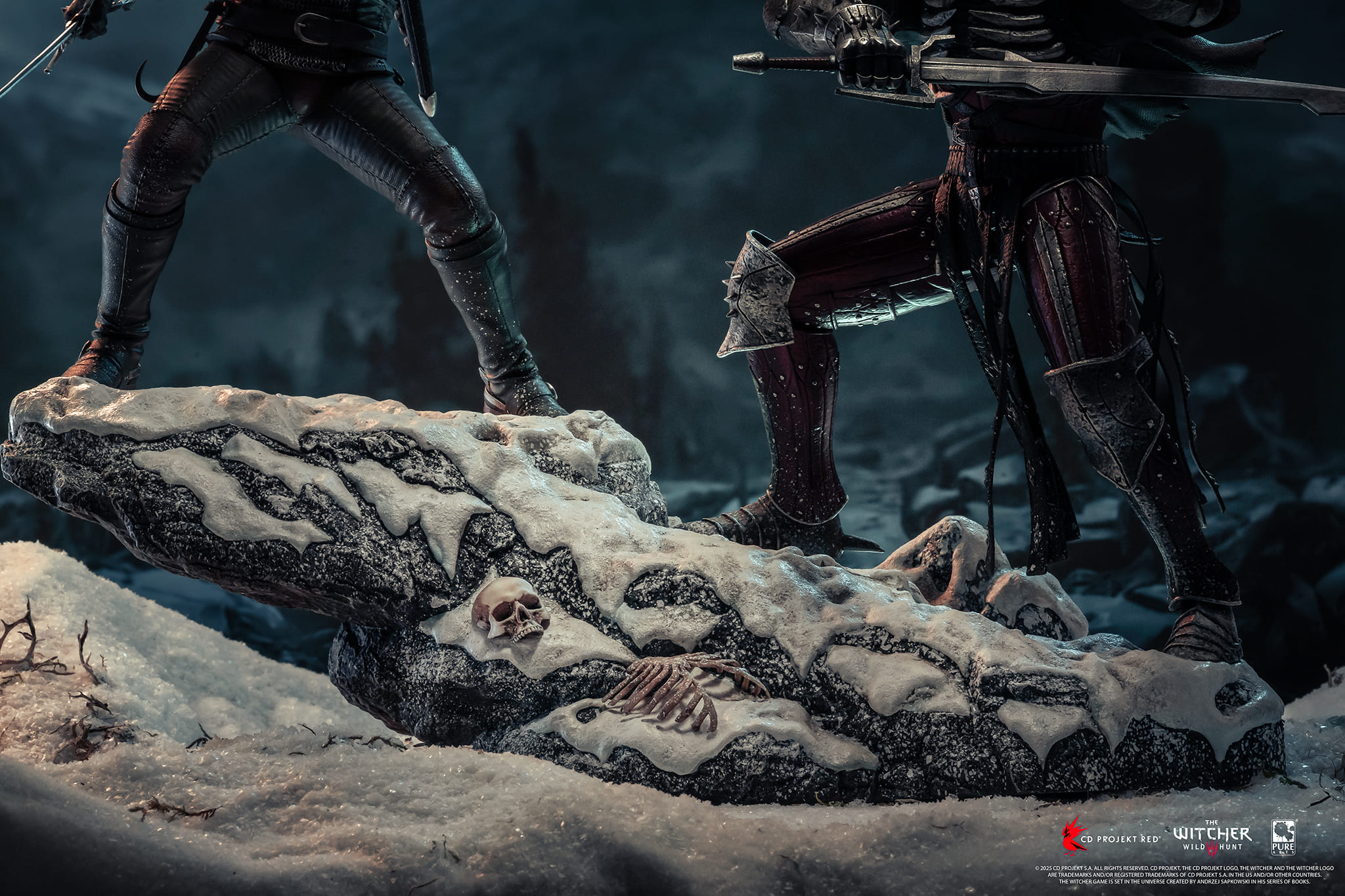 Zaklínač - Wild Hunt 1:6 Geralt vs Eredin Scale Diorama