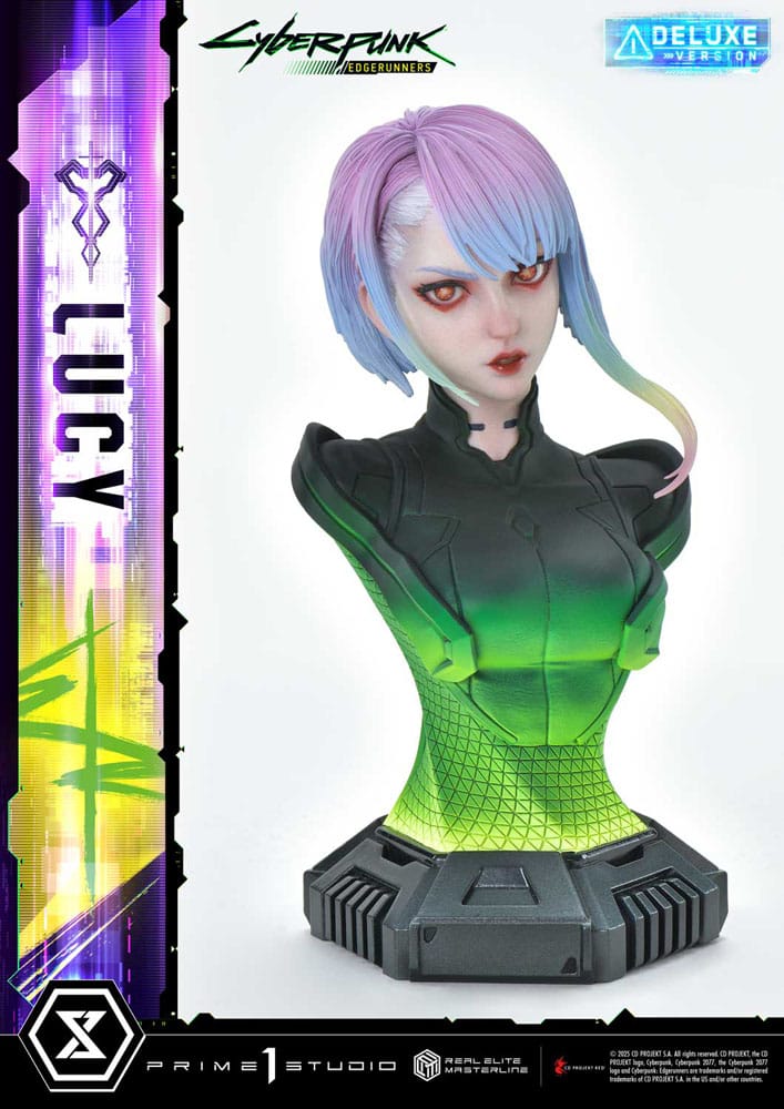 Cyberpunk: Edgerunners - Real Elite Masterline Series Statue 1:4 Lucy Deluxe Verze (Prime 1 Studio)
