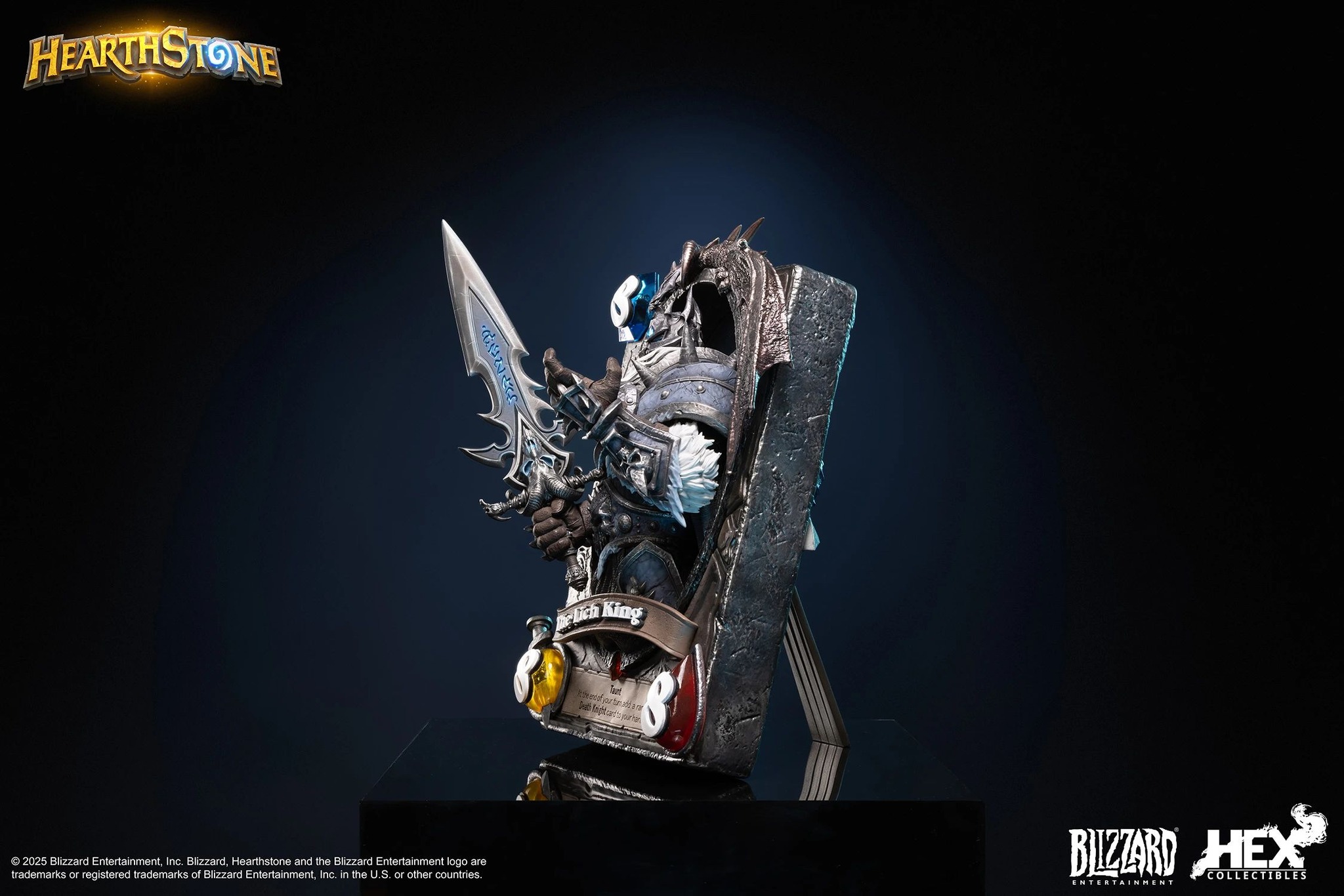 The Lich King - 3D Soška Hearthstone [HEX Collectibles]