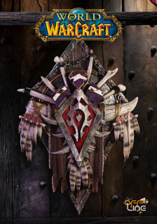 World of WarCraft - Plaketa na Zeď "Horde" [Nemesis Now]