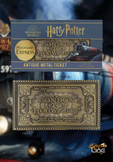 Harry Potter - Luxusní Embosovaná Jízdenka Bradavický Expres