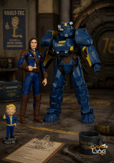 Fallout 4 - Akční Figurka "T-60 Vault Tec & Sole Survivor" [McFarlane]