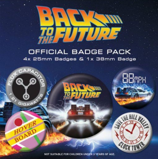 Back to the Future - Sada Placek "DeLorean" [Dárek]