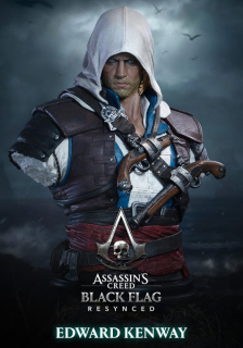 Assassins Creed: Black Flag - Edward Kenway 1:4 Scale Bust [Pure Arts]