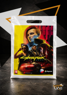 Cyberpunk 2077 - Plastová Taška Malá [Dárek]
