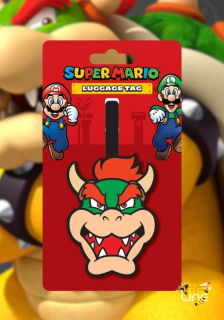 Super Mario - Jmenovka na Zavazadlo "Bowser"