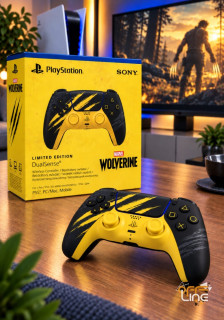 DualSense Wireless Controller Marvels Wolverine Battle Yellow Limited Edition | PS5