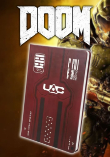 DOOM: 2106 - stylový zápisník A5 UAC Keycard