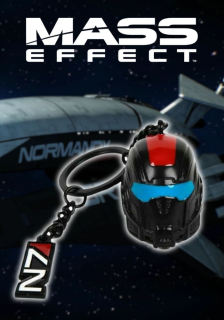 Klíčenka Mass Effect - N7 helmet