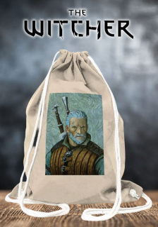 Zaklínač - Gymbag "Geralt van Gogha Art"