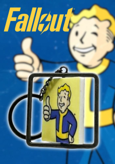 Fallout - Klíčenka Vault-Boy Turnable