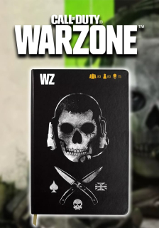 CoD: Warzone - Stylový zápisník A5 Ghost