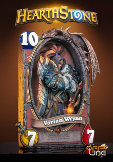 Varian Wrynn - 3D Soška Hearthstone [HEX Collectibles]