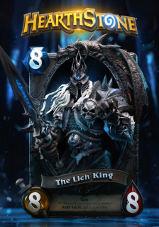 The Lich King - 3D Soška Hearthstone [HEX Collectibles]