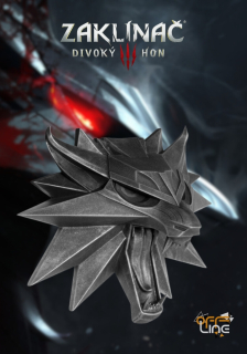 Zaklínač 3: Wild Hunt - Wolf nástěnná dekorace [Dark Horse]