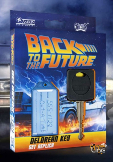 Back To The Future - DeLorean auto klíč 1:1