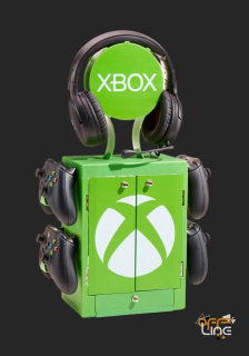 XBOX Stojan Gaming Locker Green